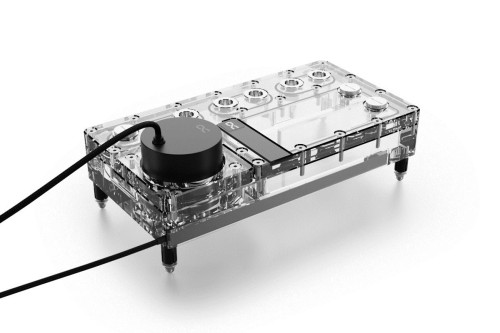 Alphacool Core Distro Plate 240 mm Links mit VPP, ARGB - Acryl - 1885585