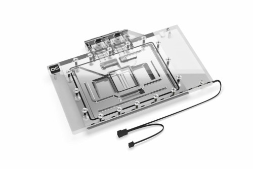 Alphacool Eisblock Aurora RTX 4090 Master V.2 mit Backplate - Acryl + Nickel - 1885606