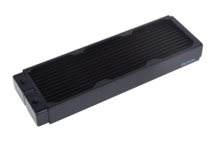 Alphacool NexXxoS V.2 XT45 Full Copper Radiator - 360mm, schwarz