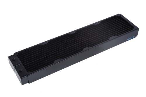 Alphacool NexXxoS V.2 XT45 Full Miedź Radiator - 480mm, czarny - 1885881