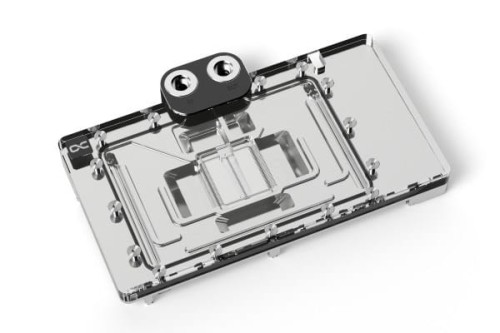 Alphacool Core RTX 4090 Konstrukcja referencyjna z płytą tylną - akryl + nikiel - 1885865