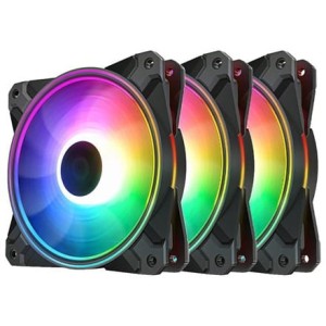 DeepCool CF120 Plus-3 in 1 Obudowa komputera Wentylator 12 cm Czarny 1 szt.