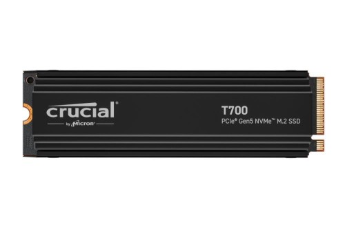 SSD PCIE G5 M.2 NVME 4TB W/HS/T700 CT4000T700SSD5 CRUCIAL - 1886981