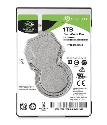BARRACUDA 2.5IN 1TB/2.5IN 7200RPM SATA 128MB 7MM - 1886982