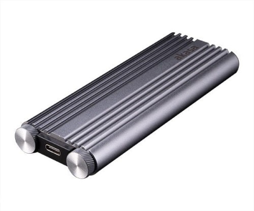 Zewnętrzna obudowa Akasa M.2 NVMe, USB 3.2, Aluminium - Srebrny - 1887145