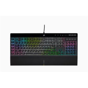 Klawiatura CORSAIR K55 PRO XT, RGB LED, Rubber Dome