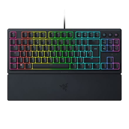 Razer Ornata V3 Tenkeyless RGB LED light, USA, Przewodowa, Czarny, Mechaniczna klawiatura do gier - 1888005