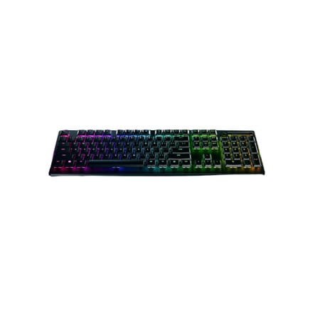Klawiatura Razer Gaming Keyboard Deathstalker V2 Pro Światło LED RGB, NORD, Bezprzewodowa, Czarna, Przełączniki optyczne (liniowe), Klawiatura numeryczna - 1888006