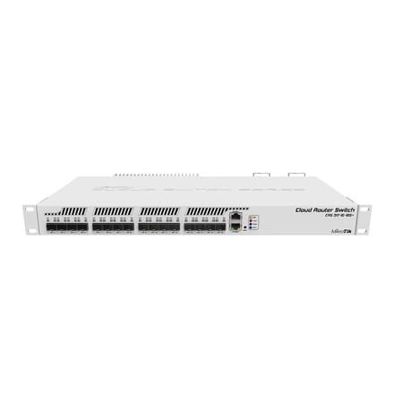 MikroTik | Przełącznik rdzeniowy Cloud CRS317-1G-16S+RM | 12 miesiąc(e) | Możliwość montażu w szafie | Ilość portów 1 Gb/s (RJ-45) 1 | Ilość portów SFP+ 16 | Zarządzany L3 - 1889778