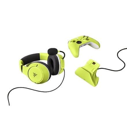 Zestaw słuchawkowy Razer Gaming Headset Kaira X i podstawka ładująca do kontrolera Xbox Duo Bundle Przewodowa nauszna - 1890394
