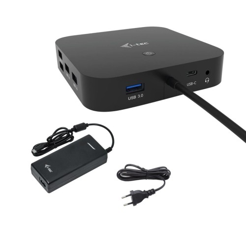 I-TEC USB-C Dual Display MST DS 1x DP 1x HDMI 1xGLAN 3xUSB 3.0 2xUSB 2.0 1xUSB-C-Datei 1xAudio/Mic Jack 1x100W USB-C PD+Charger 112W - 1890704