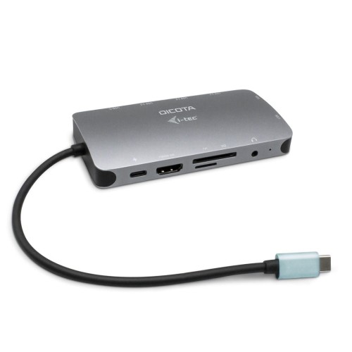 DICOTA USB-C Portable 10-in-1 Docking Station HDMI/PD 100W - 1890736