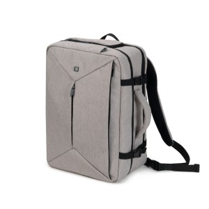 DICOTA Backpack Dual Plus EDGE 13-15.6inch light grey
