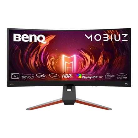 BENQ MOBIUZ EX3410R 34inch LED 3440x1440 21:9 400cd/m2 1ms 2xHDMI 1xDP Grey height adj. - 1891425