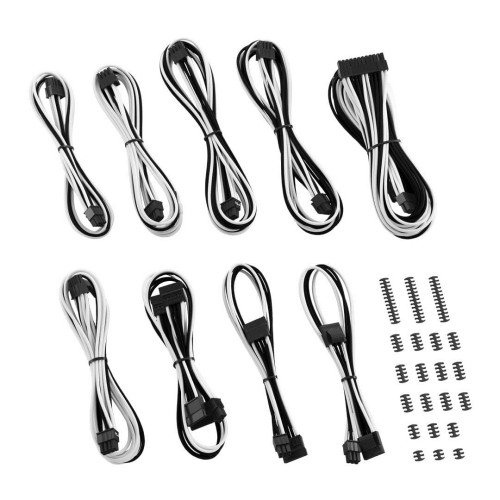 CableMod Classic ModMesh C-Series Zestaw Corsair AXi, HXi & RM - czarny/biały - 1892907