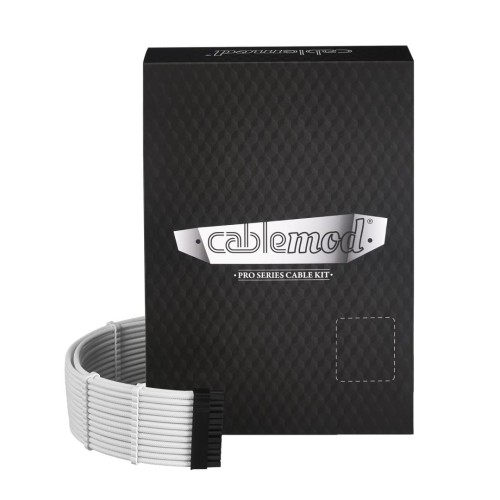 CableMod C-Series PRO ModMesh Zestaw RMi/RMx/RM (Black Label) - biały - 1892908