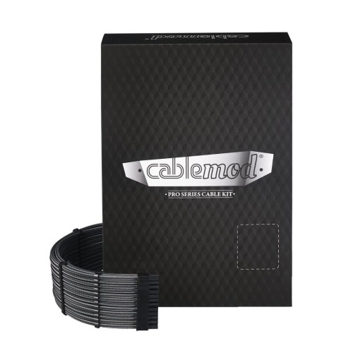 CableMod C-Series PRO ModMesh Zestaw Corsair AXi/HXi/RM (żółta etykieta) - karbon - 1892915