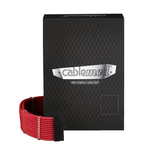 CableMod PRO ModMesh RT Zestawy ASUS/Seasonic/Phanteks - czerwone - 1892935