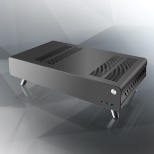 Raijintek Pan Slim Mini-ITX Case - black