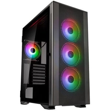 Kolink Stronghold Prism Midi-Tower - schwarz - 1893464