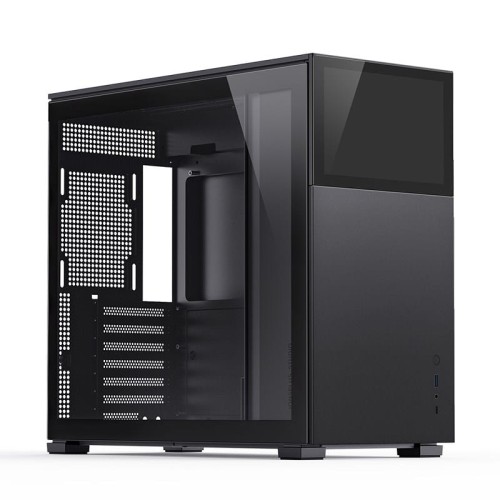 Jonsbo D41 Screen ATX Case, Tempered Glass - black - 1893224