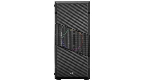 Aerocool Menace Saturn FRGB Midi-Tower, Tempered Glass - schwarz - 1893449