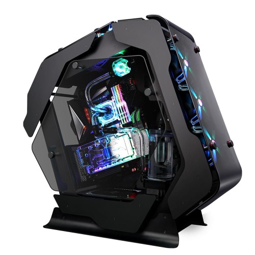 Zalman Z-Machine 500 Midi-Tower Showcase, szkło hartowane - czarny - 1893806