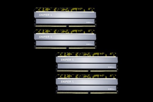 G.Skill Sniper X, Digital Camo, DDR4-3200, CL16 - 32GB Quad Kit - 1894645