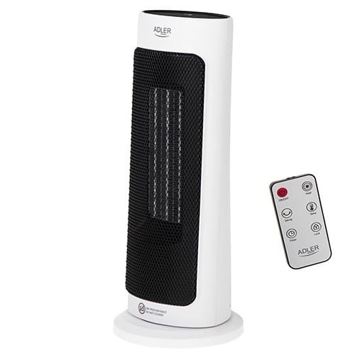Termowentylator ceramiczny LED z pilotem + Timer - 1883714