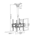 Uchwyt do telewizorów Maclean MC-944 podwójny VESA 400x400, 32"-50", max 35kg - 1336540