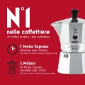 Kawiarka BIALETTI Moka Express (kolor srebrny) - 836066