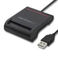Czytnik kart chipowych ID Qoltec SCR-0642 | USB 2.0 + adapter USB-C - 1009961