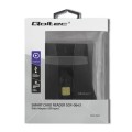 Czytnik kart chipowych ID Qoltec SCR-0643 | USB 2.0 + adapter USB-C - 1009975