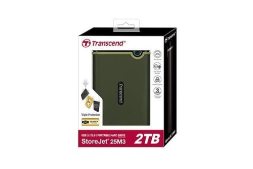 Dysk twardy USB3 2TB EXT. 2.5" TS2TSJ25M3G TRANSCEND - 1897361