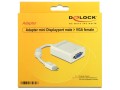 Adapter Delock DisplayPort MINI(M)->VGA(F) 0,18m - 1898138