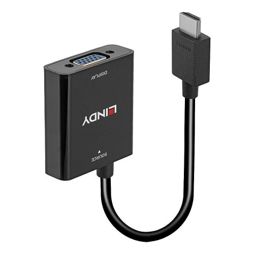 Konwerter HDMI do VGA LINDY 100mm czarny - 1898148