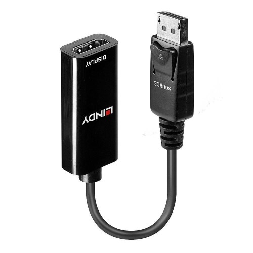 Konwerter DisplayPort do HDMI LINDY czarny - 1898163
