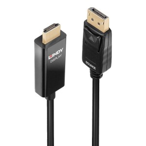 Adapter LINDY DisplayPort - HDMI HDR 2m Czarny