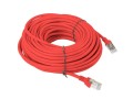 Patchcord Lanberg UTP kat.5e 30m czerwony fluke passed - 1898285