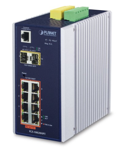 Switch Planet IGS-10020HPT (8x 10/100/1000Mbps) - 1898475