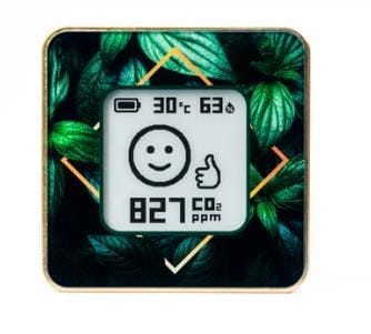 SMART HOME AIR QUALITY SENSOR/GOLD/GREN AIRV-GREN AIRVALENT - 1898099