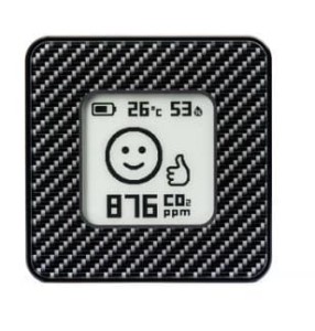 SMART HOME AIR QUALITY SENSOR/BLACK/CARB AIRV-CARB AIRVALENT
