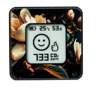 SMART HOME AIR QUALITY SENSOR/BLACK/MAGN AIRV-MAGN AIRVALENT - 1898109