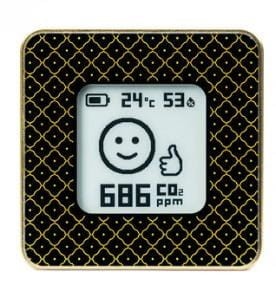 SMART HOME AIR QUALITY SENSOR/GOLD/LUXR AIRV-LUXR AIRVALENT - 1898114