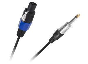 Kabel JACK 6,3 wtyk- STC wtyk 10m HQ