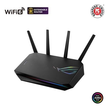 WRL ROUTER 5400MBPS 1000M 6P/DUAL BAND GS-AX5400 ASUS - 1898384