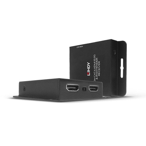 Extender HDMI LINDY HDMI 4K60, IR Extender with PoC & Loop Out, Cat.6, 70m - 1898785