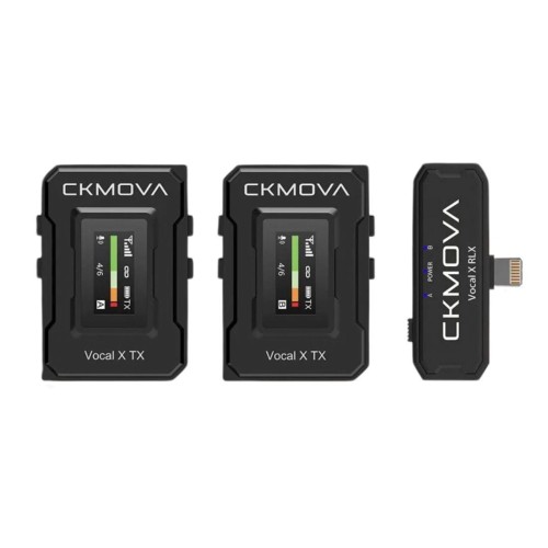 CKMOVA Vocal X V6 MK2 - Bezprzewodowy system lightning z dwoma mikrofonami - 1898964