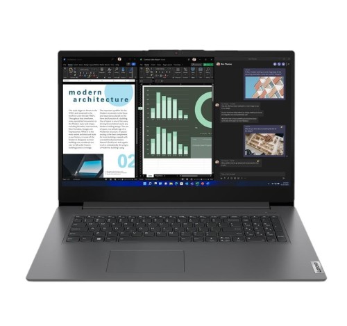 Lenovo V17 G4 IRU i5-1335U 17.3" FHD IPS 300nits AG 16GB DDR4 3200 SSD512 Intel Iris Xe Graphics W11Pro Iron Grey  3Y OnSite - 1899075