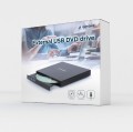 Nagrywarka DVD+/-RW Gembird DVD-USB-04 (czarny) - 1442878